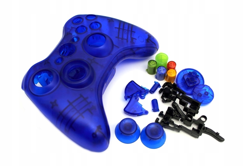 

Zamienna obudowa pada Xbox 360 z przyciskami [trn]