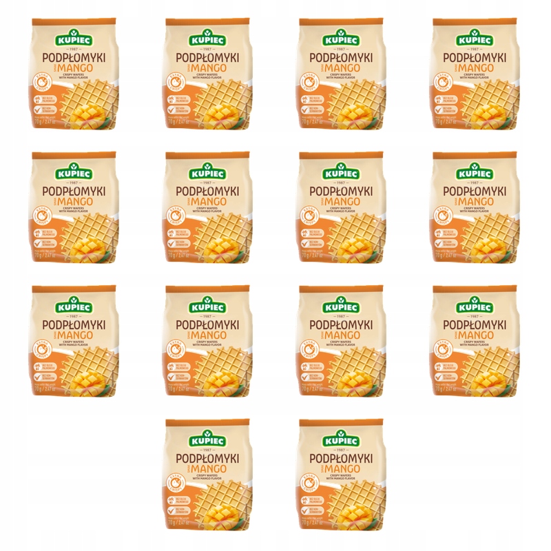 Kupiec Podplomyky mango 70g X14