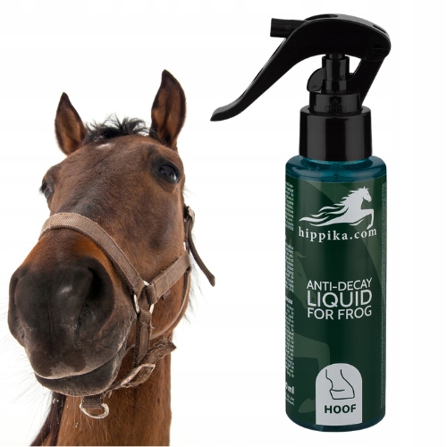 Płyn preparat dla konia na gnijące strzałki Hippika 100ml spray