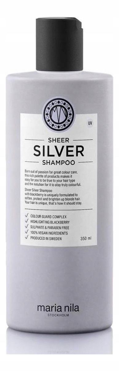 Maria Nila Sheer silver šampon pro blond a zesvětlené vlasy 350 ml