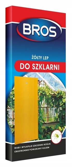 

Lep do szklarni 10 sztuk zółty Bros