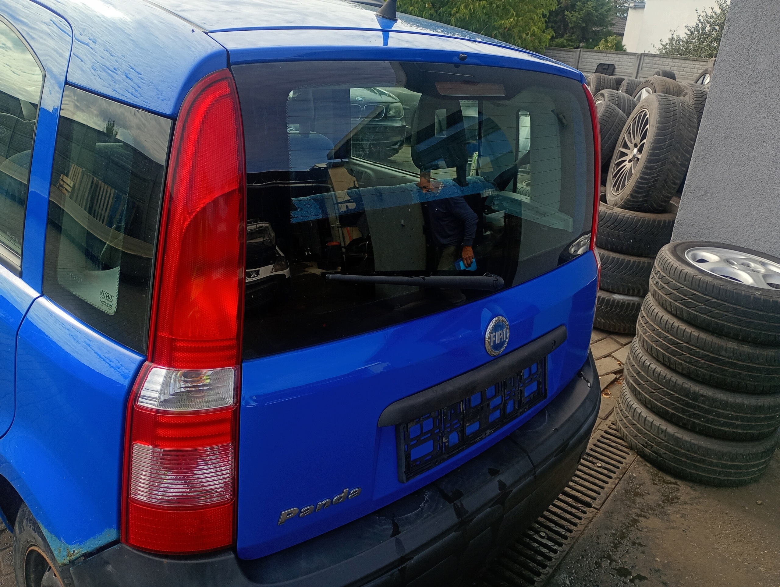 trunk door boot rear rear part Fiat Panda 2 II 03-09 code lakieru 734/A
