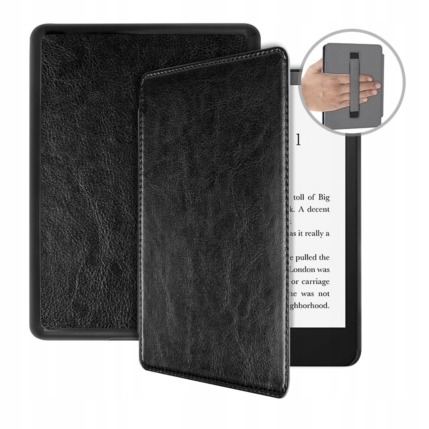 Etui Kindle Paperwhite 5 Eko-skóra Turkusowe 