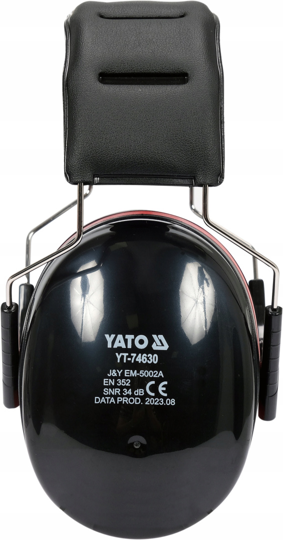 YATO NAUSZNIKI TŁUMIĄCE HAŁAS OCHRONNE ROBOCZE PRZECIWHAŁASOWE 34 DB Waga 275 g