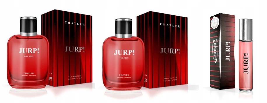 Chatler Jurp! Red Men 2x100 ml 30 ml parfémovaná voda Set