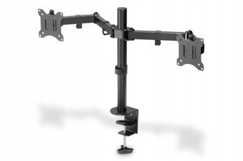 Digitus držák na dva monitory 15-32 ", 2x 8 kg (max.), Černé Vesa: 75 x 75