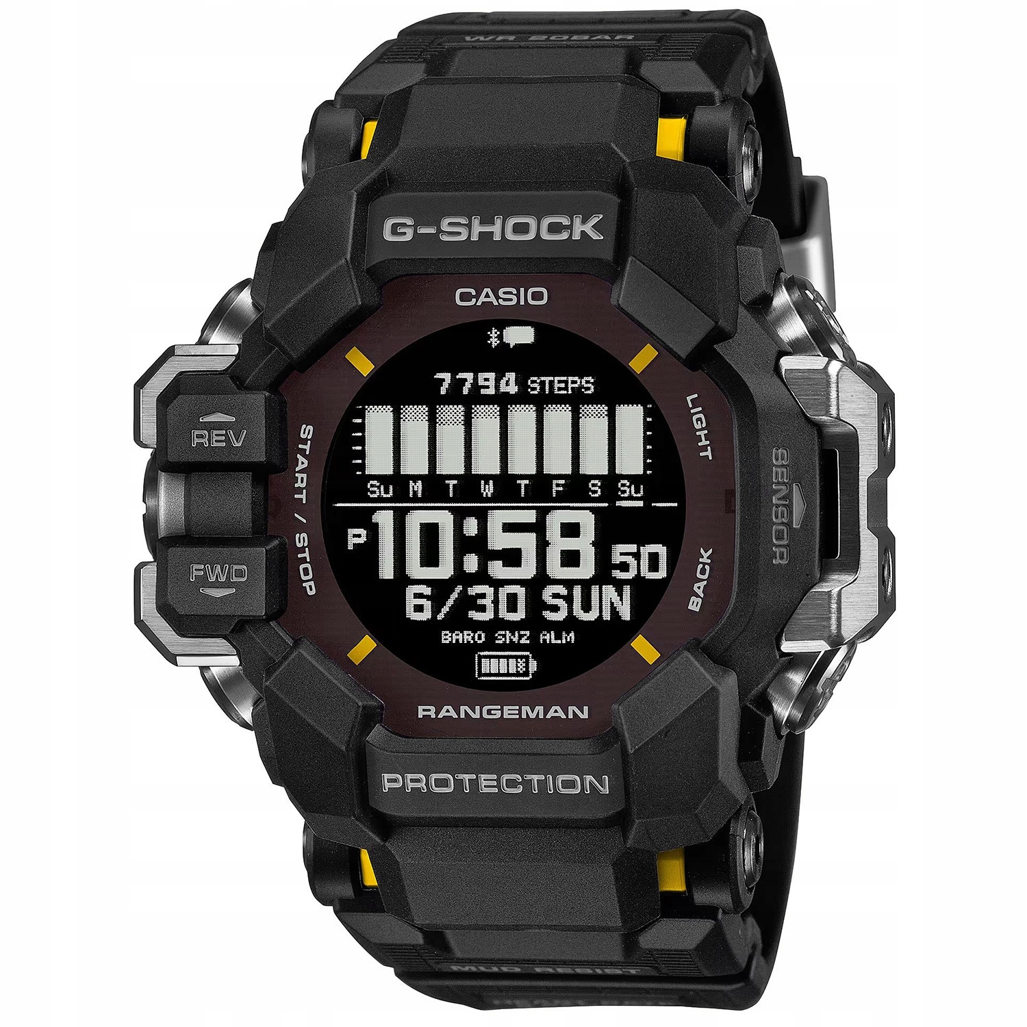 Hodinky Casio G-Shock GPR-H1000-1ER Bluetooth