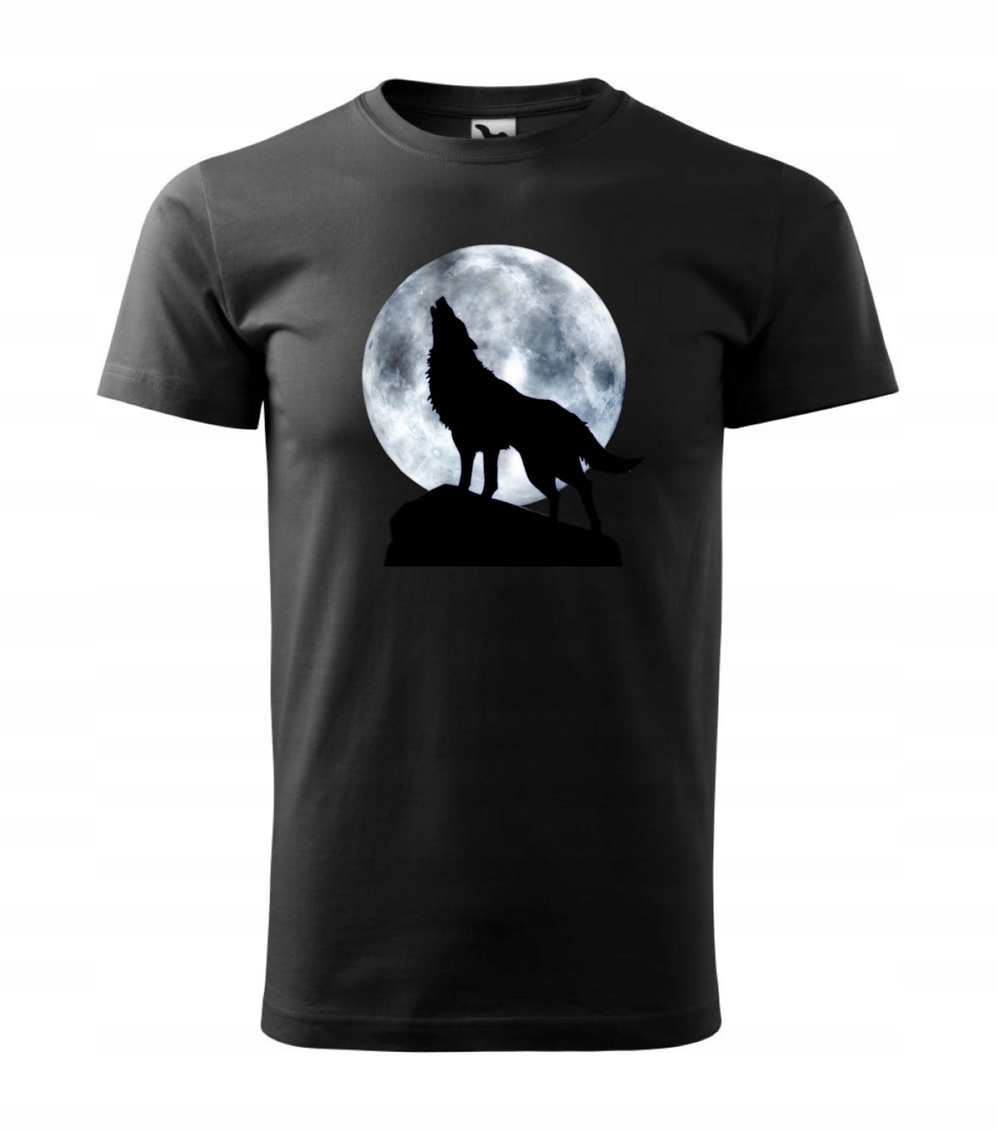 

Koszulka Z Wilkiem Wilk Wolf Męska 4XL