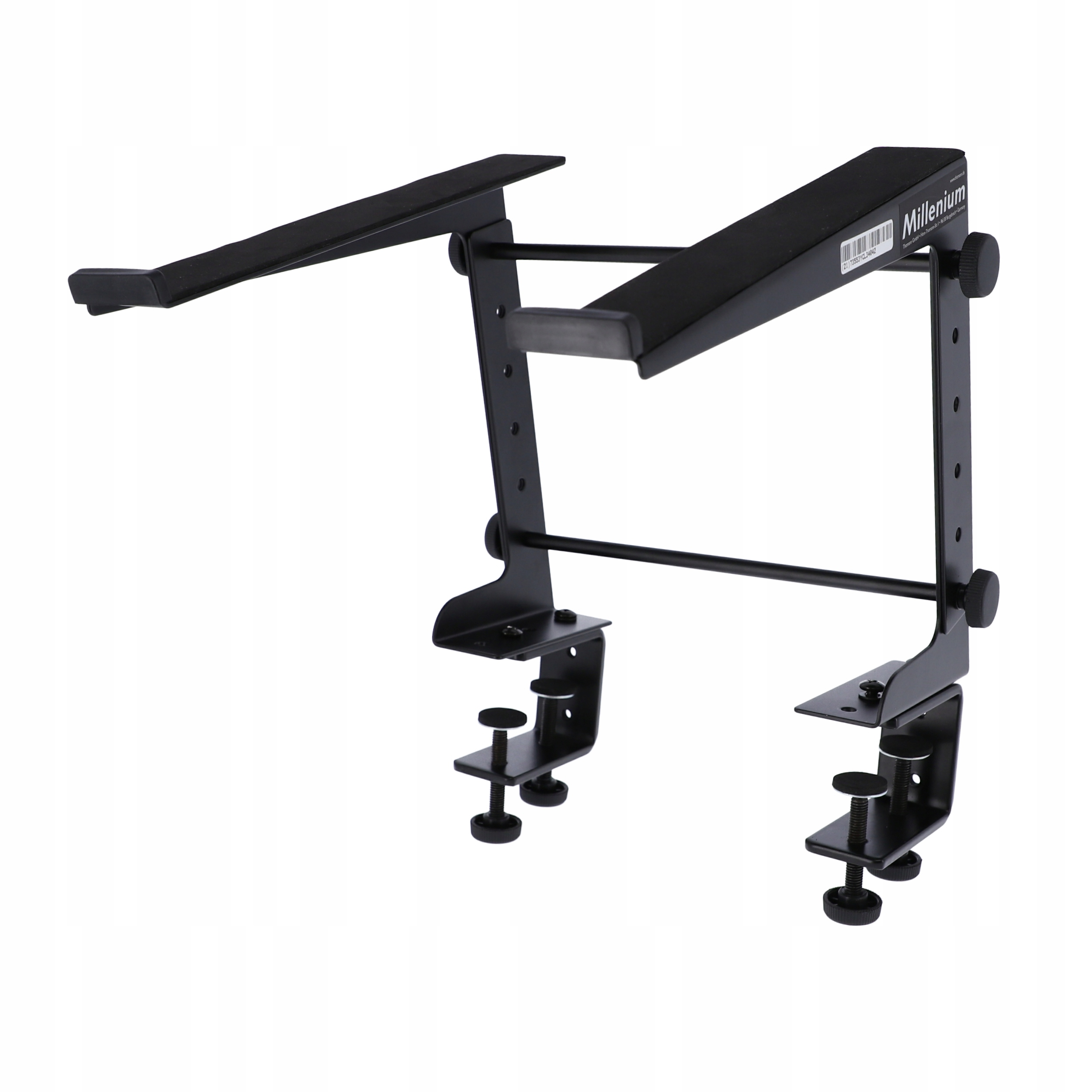 Podstawka statyw stolik pod laptopa do biurka blatu Czarna Millenium Clamp