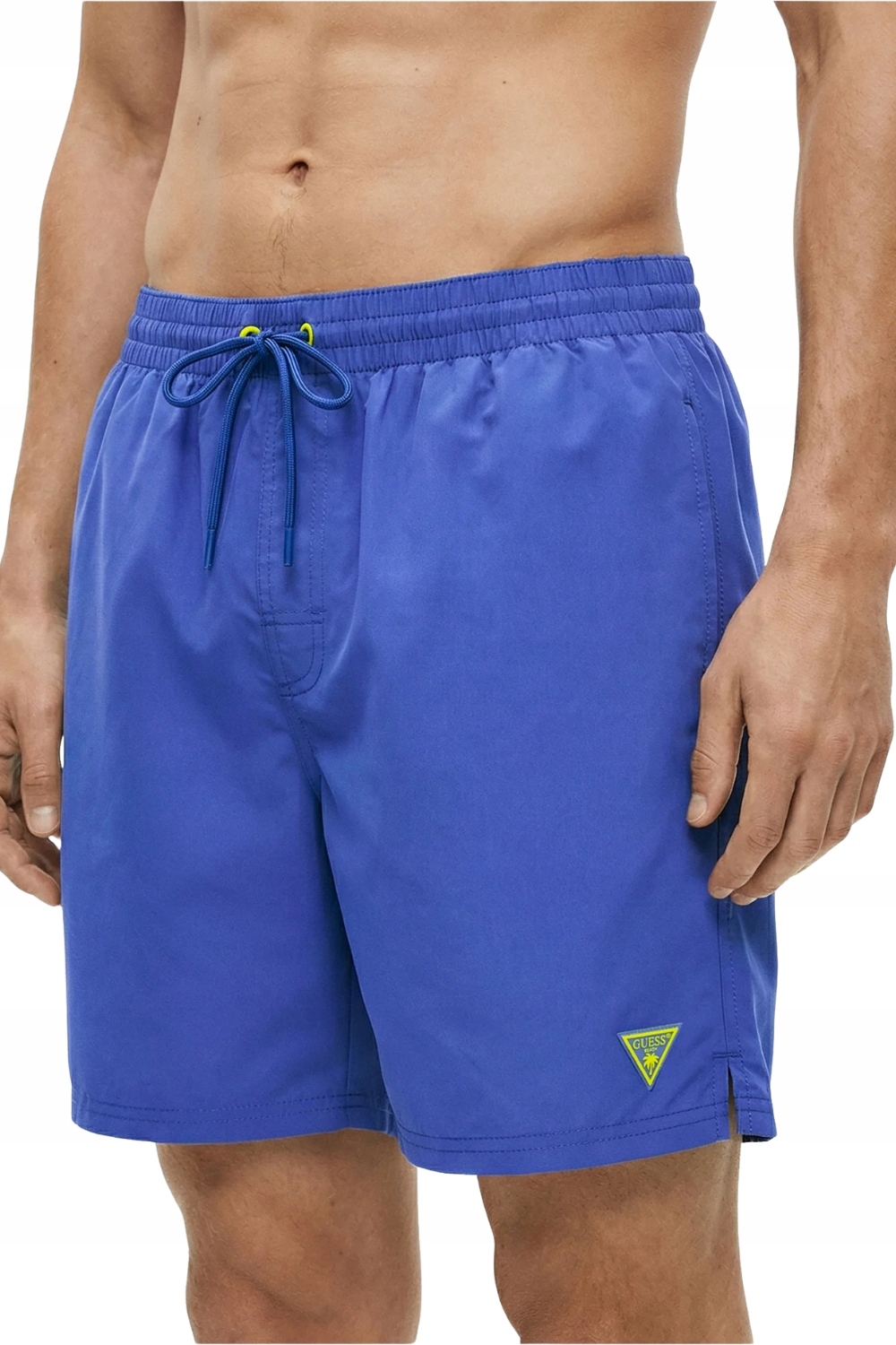 Guess Tmavě modré pánské plavky New Basic S