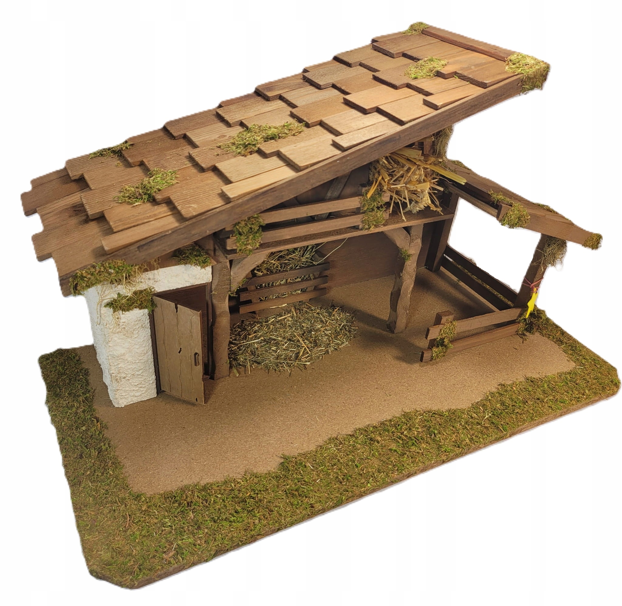 Vianočný Betlehem 59x30x33 cm, pre postavy 12 cm