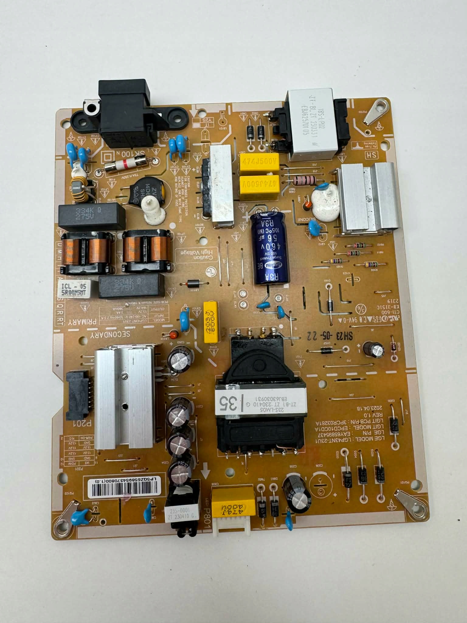 Lg EAY65895437 Napájecí adaptér (Power Supply) Tv 43" Qned