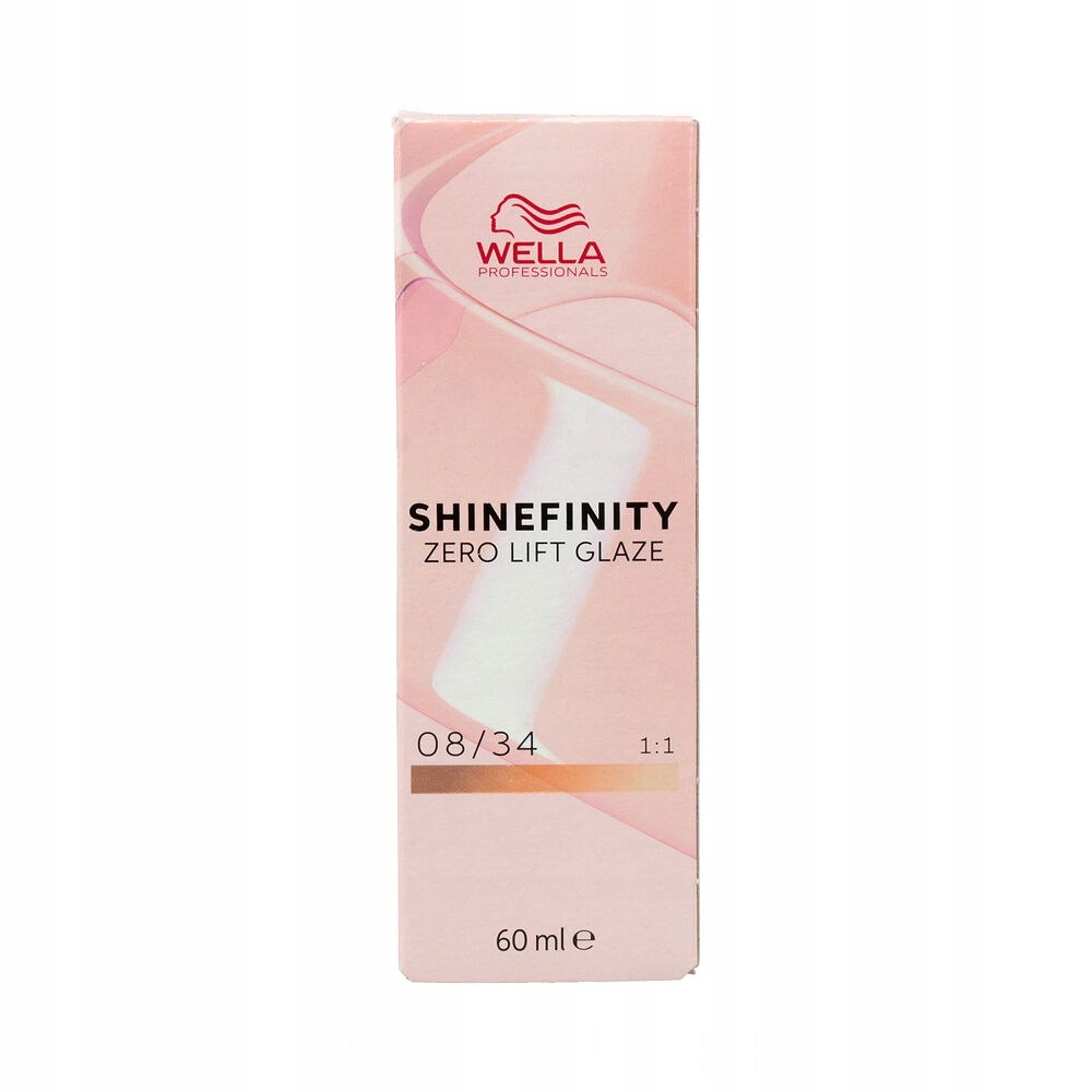 Permanentní barvení Wella Shinefinity N 08/34 (60 ml)