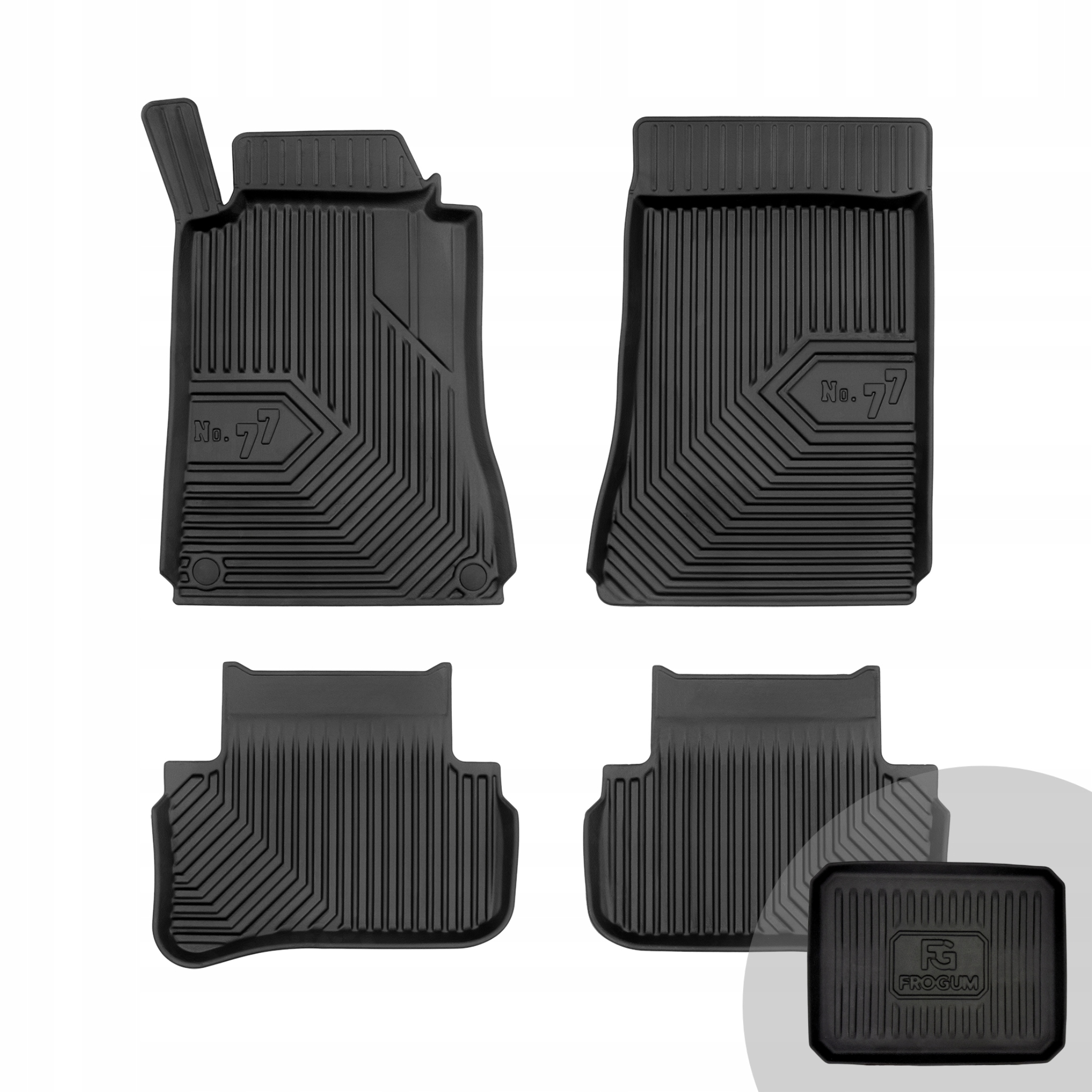 Frogum Koberce do auta pro Mercedes-Benz třídy C W203