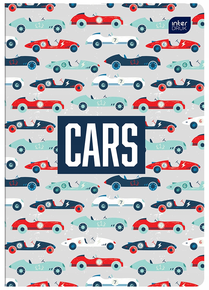 Zeszyt Interdruk A5 16 kartek GŁADKI CHŁOPCY mix okładek Liczba kartek 16 szt.