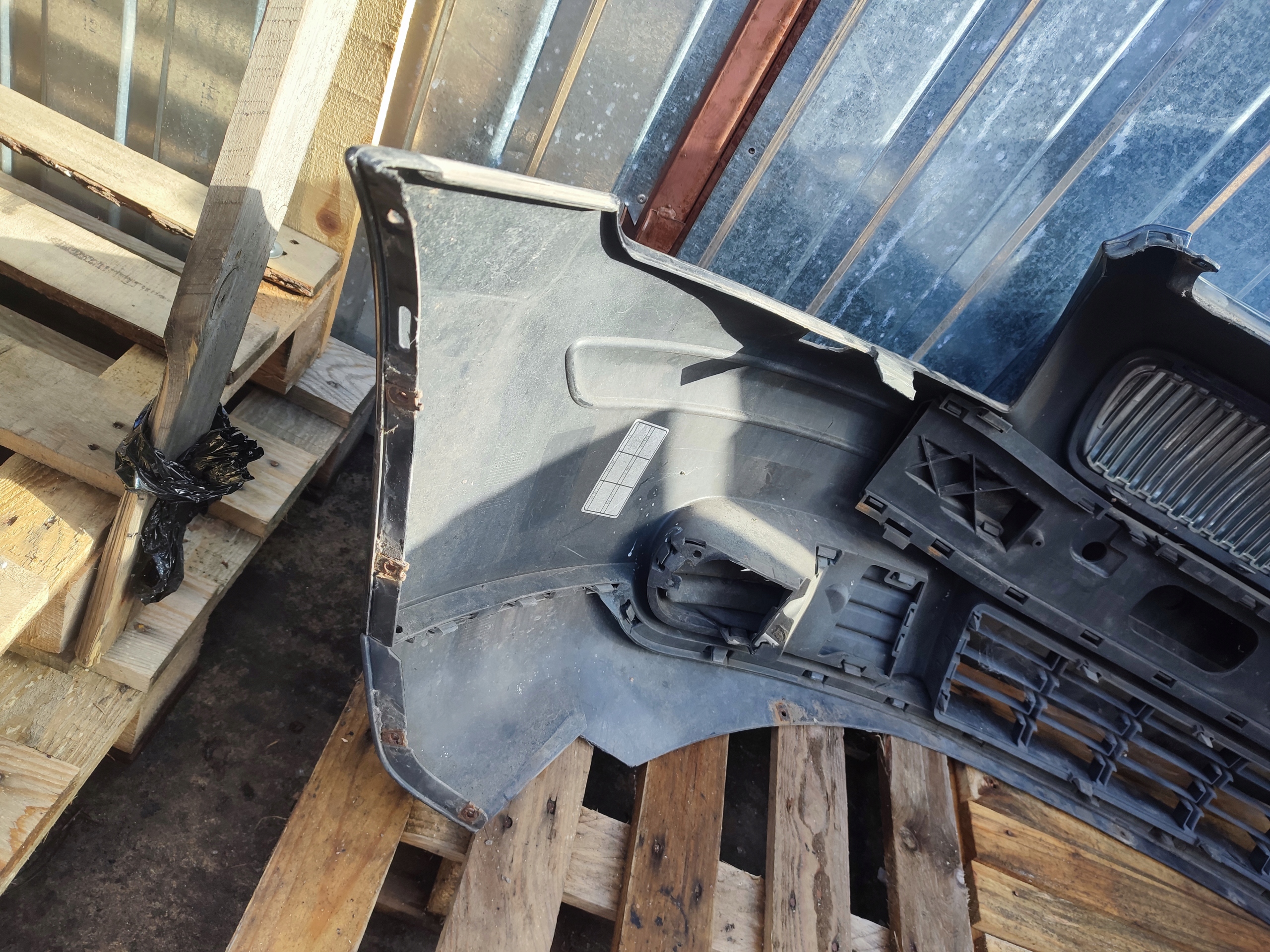 bumper front front Volvo V50 xenon 019-26 complete