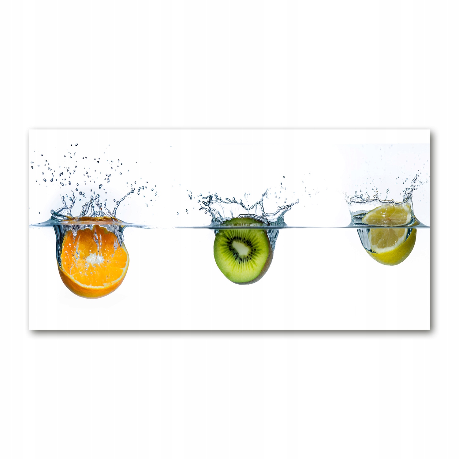 

Foto obraz akryl zdjęcie Owoce pod wodą 120X60 cm