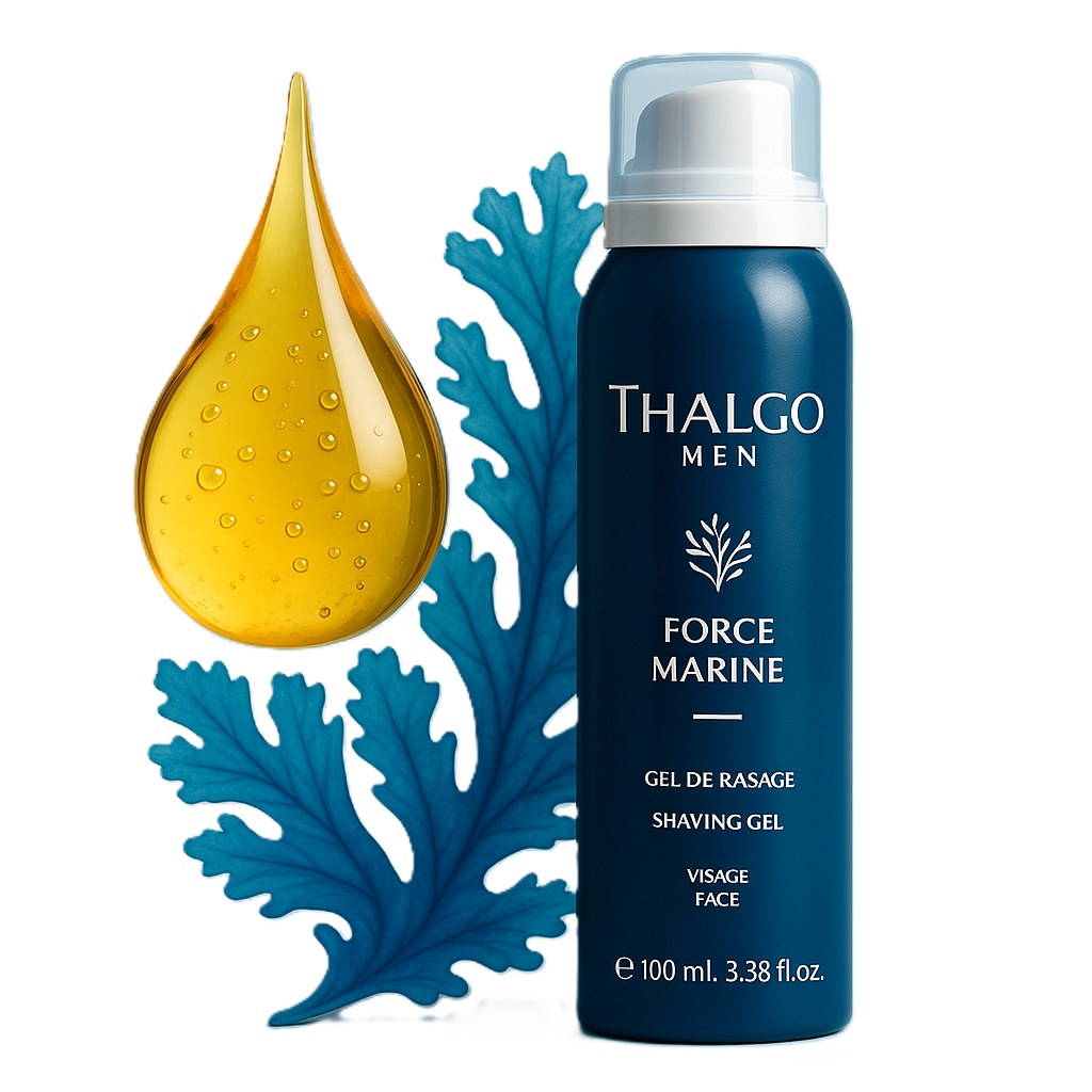 Gel na holení Thalgo Změkčuje vousy, regeneruje pokožku 100 ml