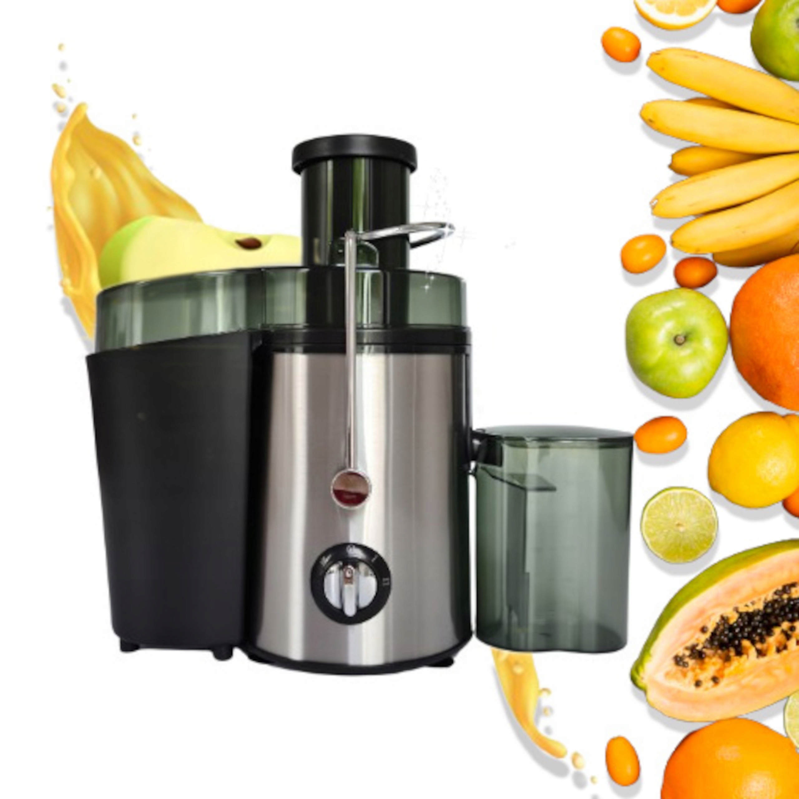 PROFESJONALNA SOKOWIRÓWKA NIERDZEWNA WYSOKOOBROTOWA 800W FRUIT OWOCÓW WARZY