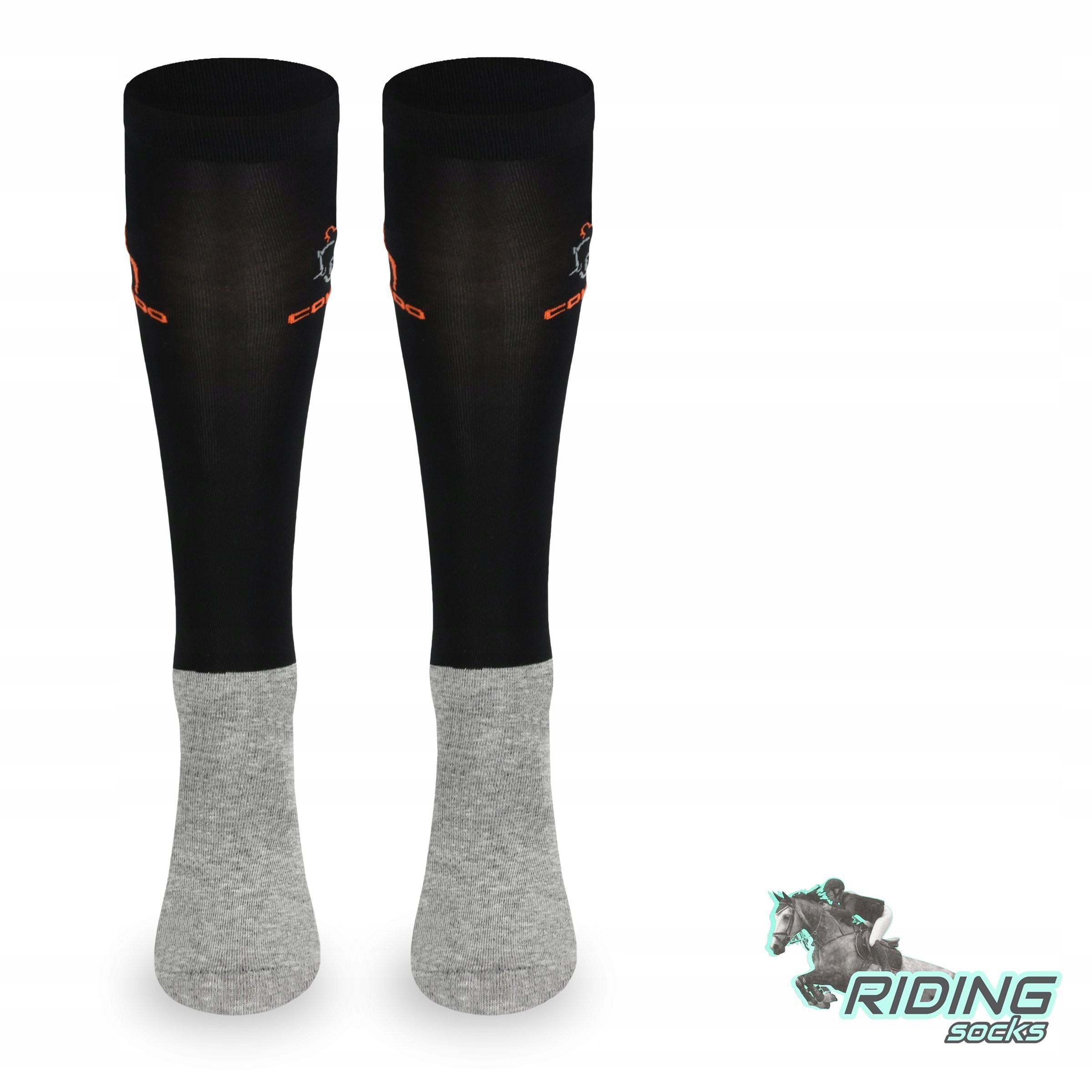 Podkolanówki jeździeckie na konie mikrofibra lato Kolekcja Podkolanówki jeździeckie z mikrofibry