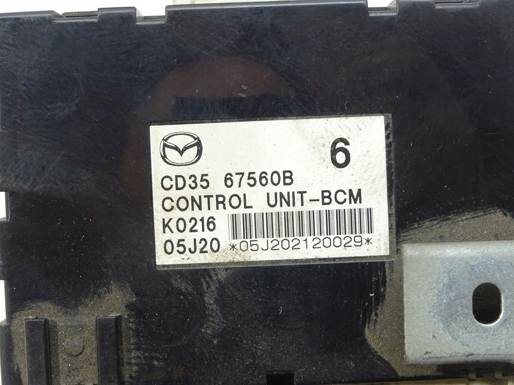MODUŁ BCM Mazda 5 Premacy II 2.0B CD3567560B Numer katalogowy części CD3567560B