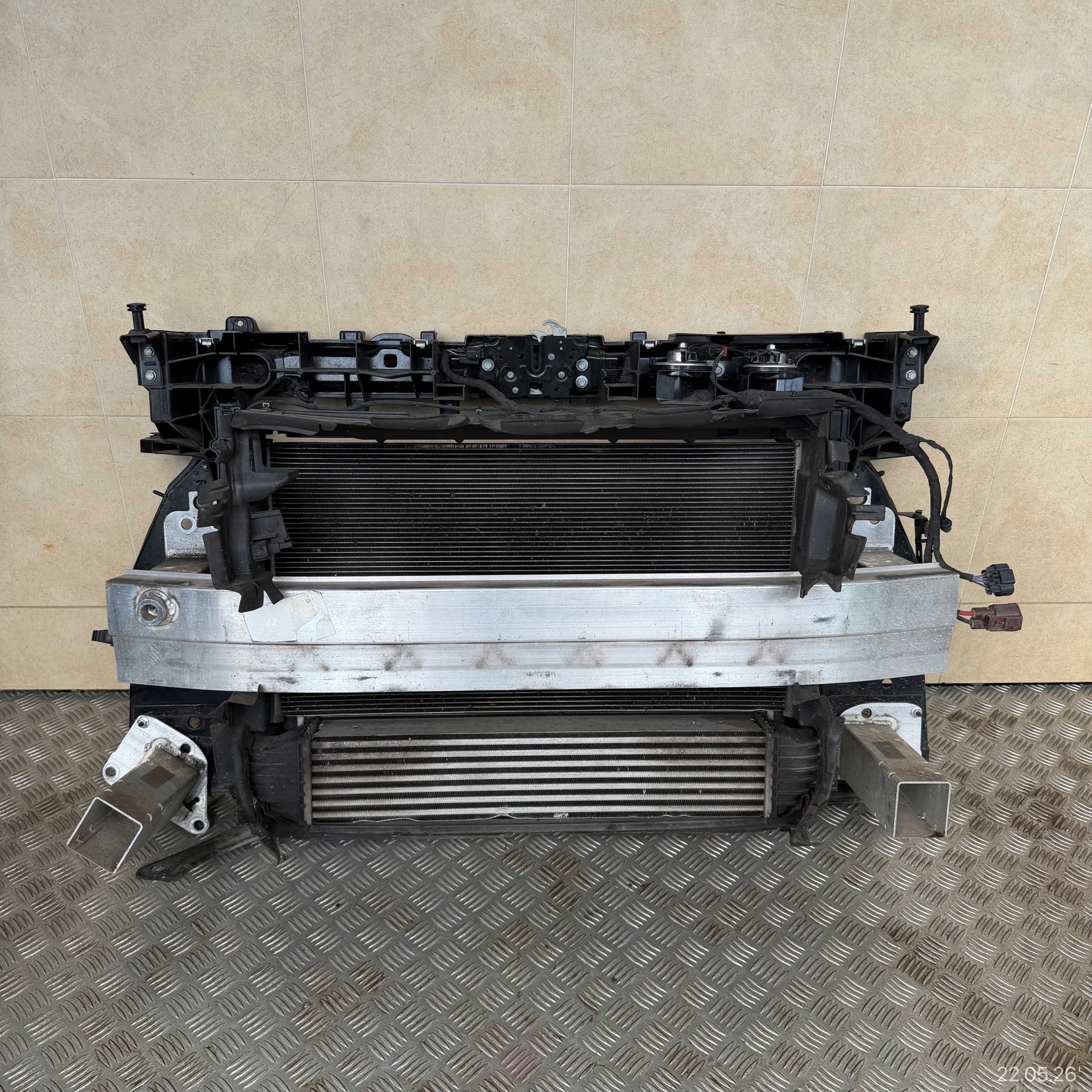 support panel for radiators complete JEEP COMPASS II LIFT 2021 ROK 1.6 MJ