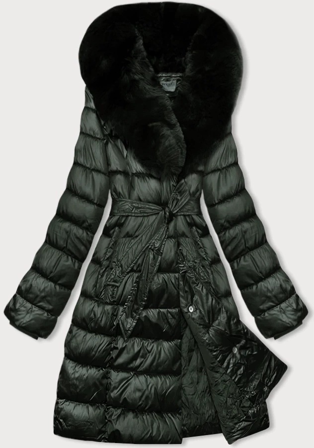 Zimní Bunda S Límcem B8197 Army S (36)