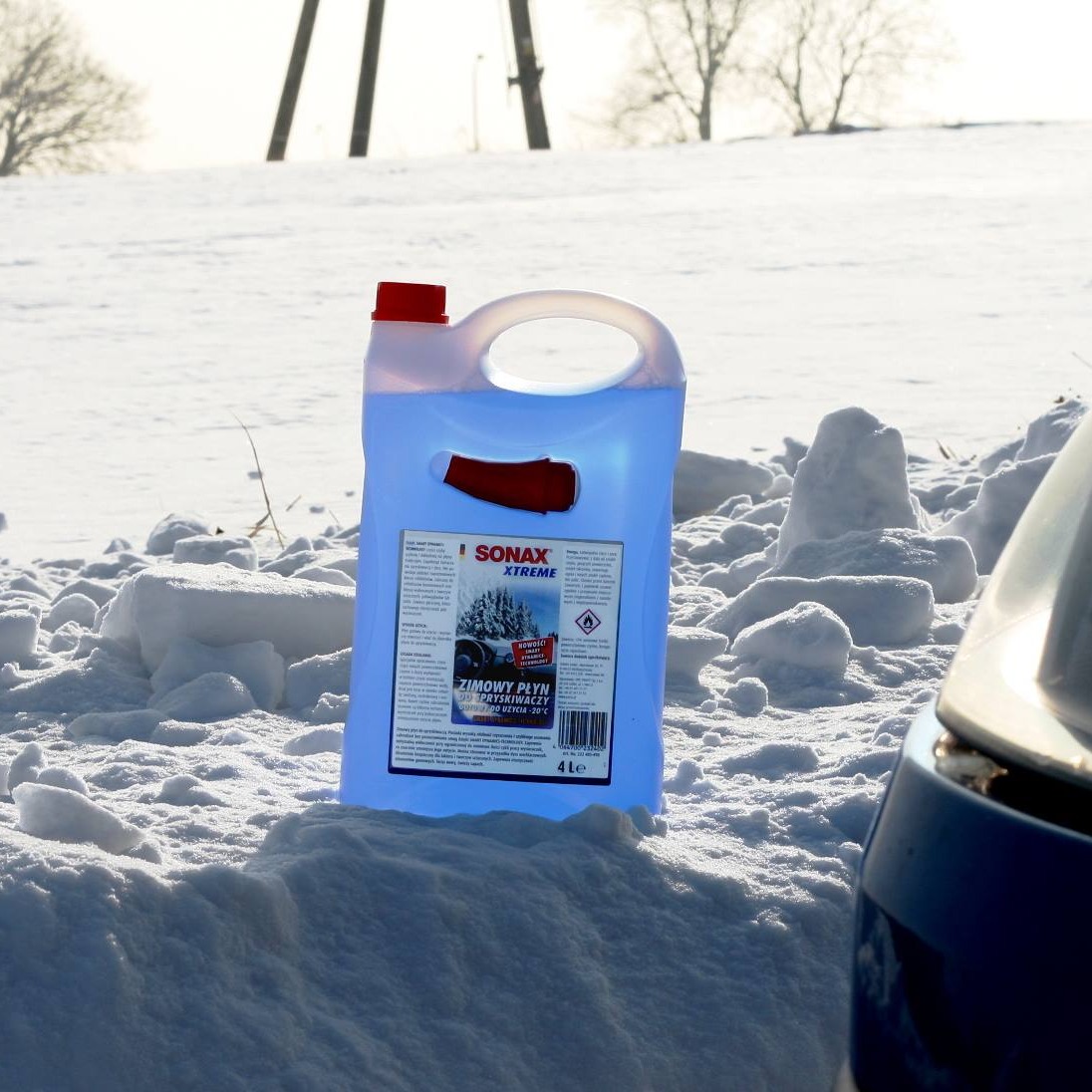 PŁYN DO SPRYSKIWACZY ZIMOWY SONAX XTREME -20C 4L + ODMRAŻACZ I SYLIKON Producent Sonax