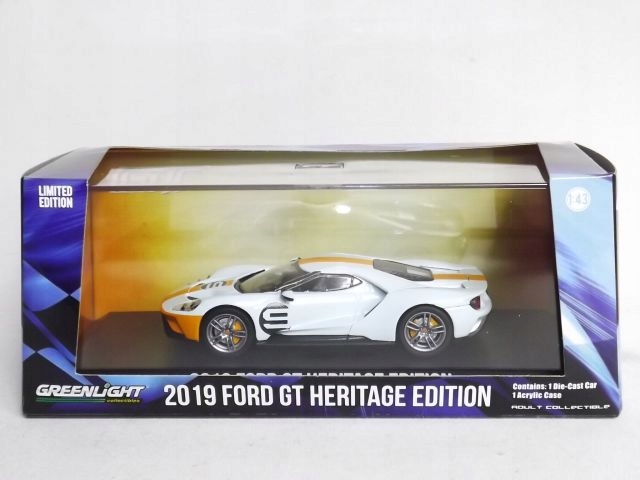 Ford Gt Heritage Edition 1:43 Greenlight