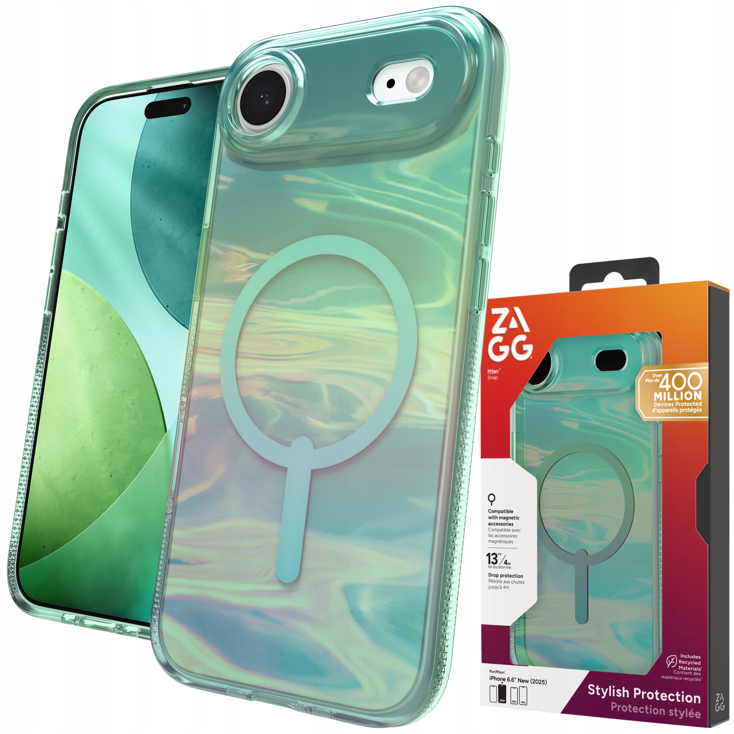Zagg Milan Snap Case – Pouzdro s MagSafe pro iPhone Air Kryt