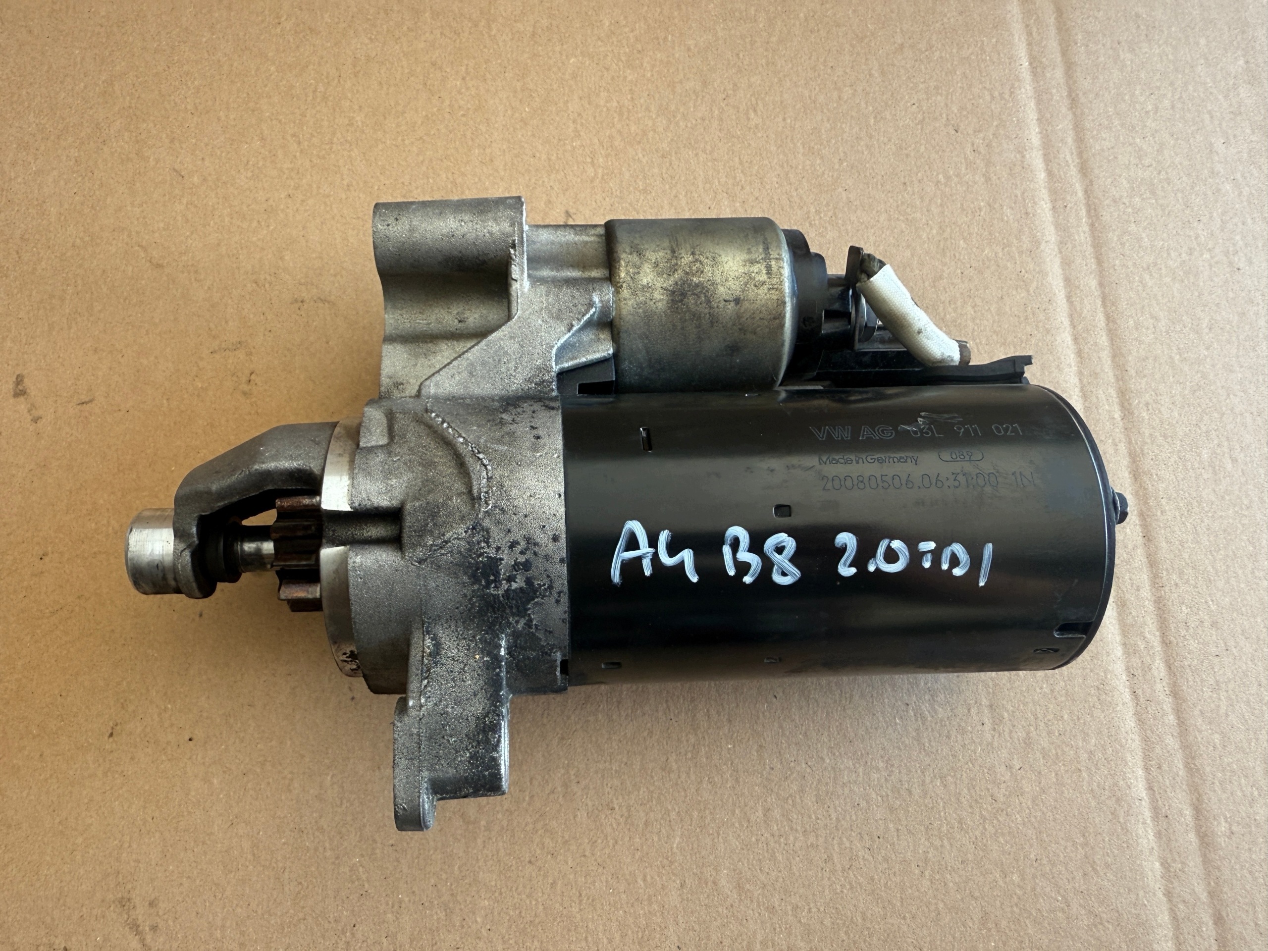 AUDI A4 B8 A5 2.0 TDI CAG CAGA starter 03L911021