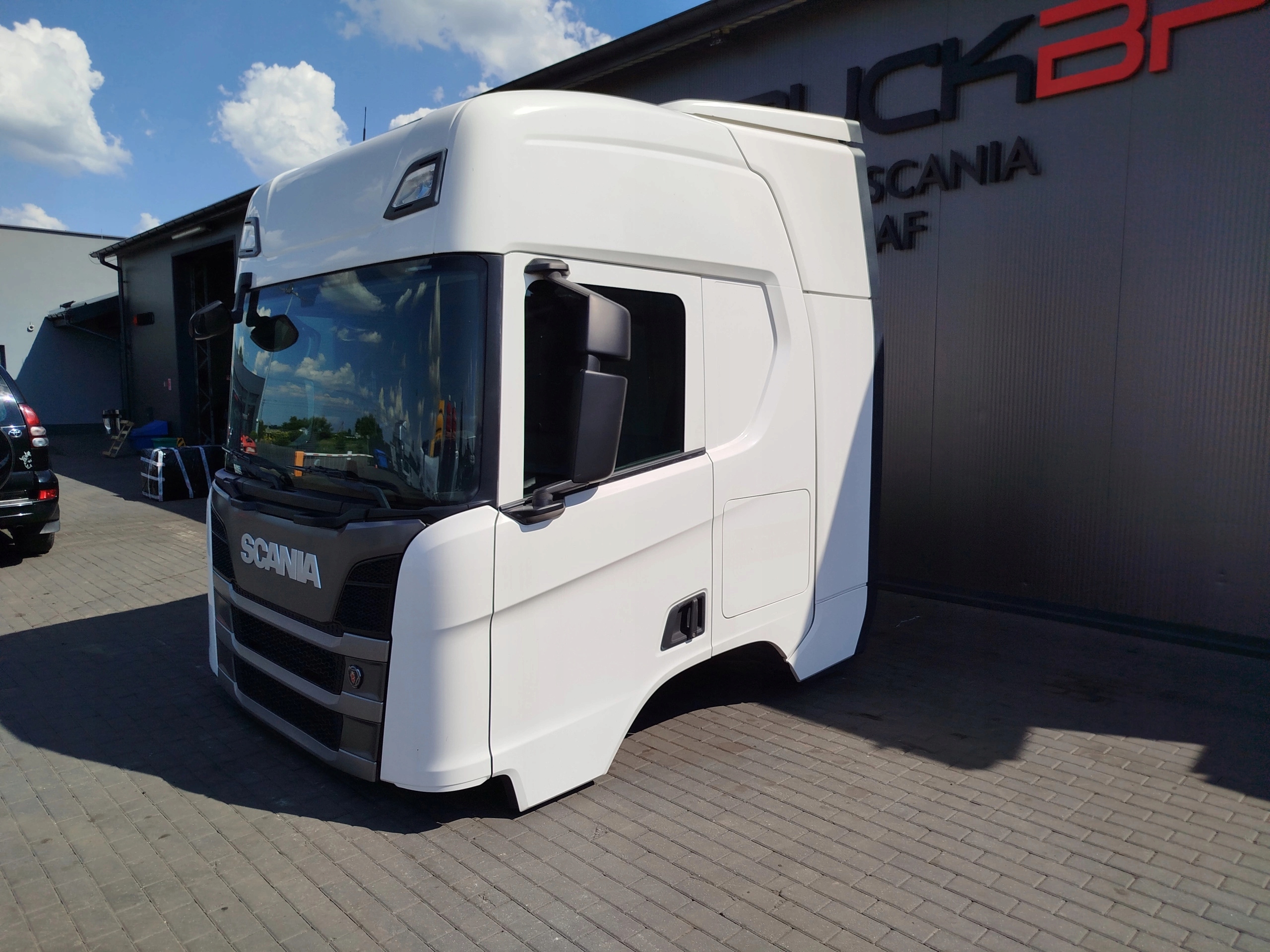 KABINA SCANIA R Jakość części (zgodnie z GVO) O - oryginał z logo producenta pojazdu (OE)