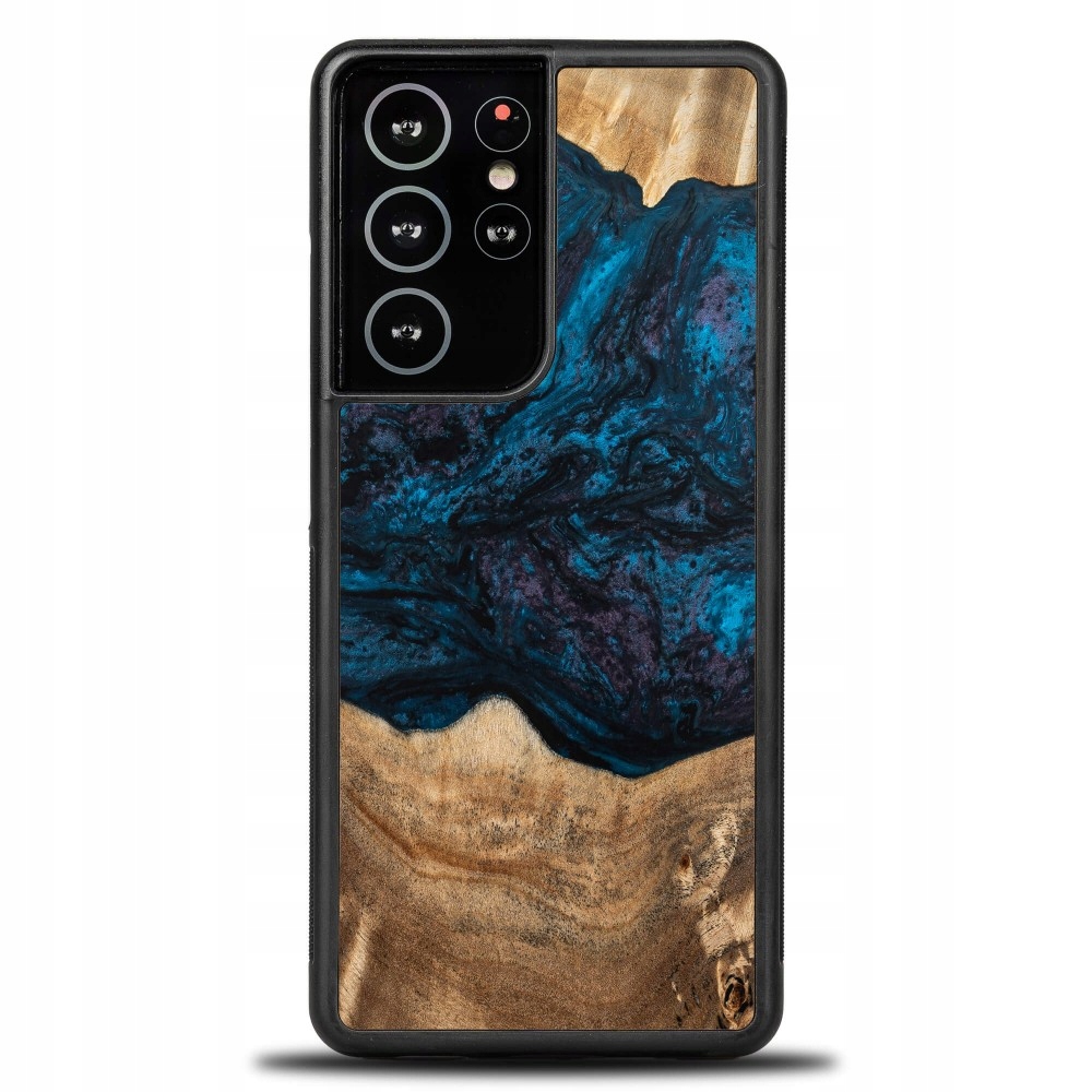 Pouzdro Bewood Unikátní pro Samsung Galaxy S21 Ultra Planety Neptun