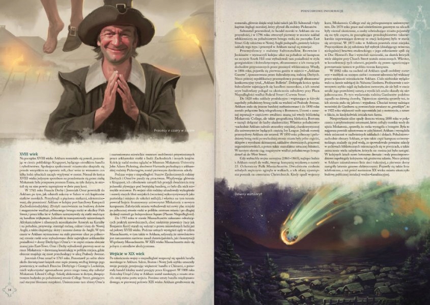 PODRĘCZNIK ZEW CTHULHU 7ED. ARKHAM RPG System Call of Cthulhu