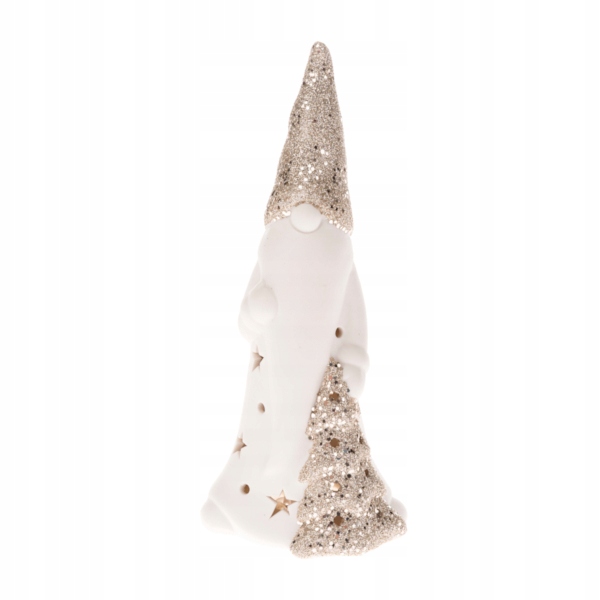 

Porcelanowa Figurka Led Mikołaj Z Choinką