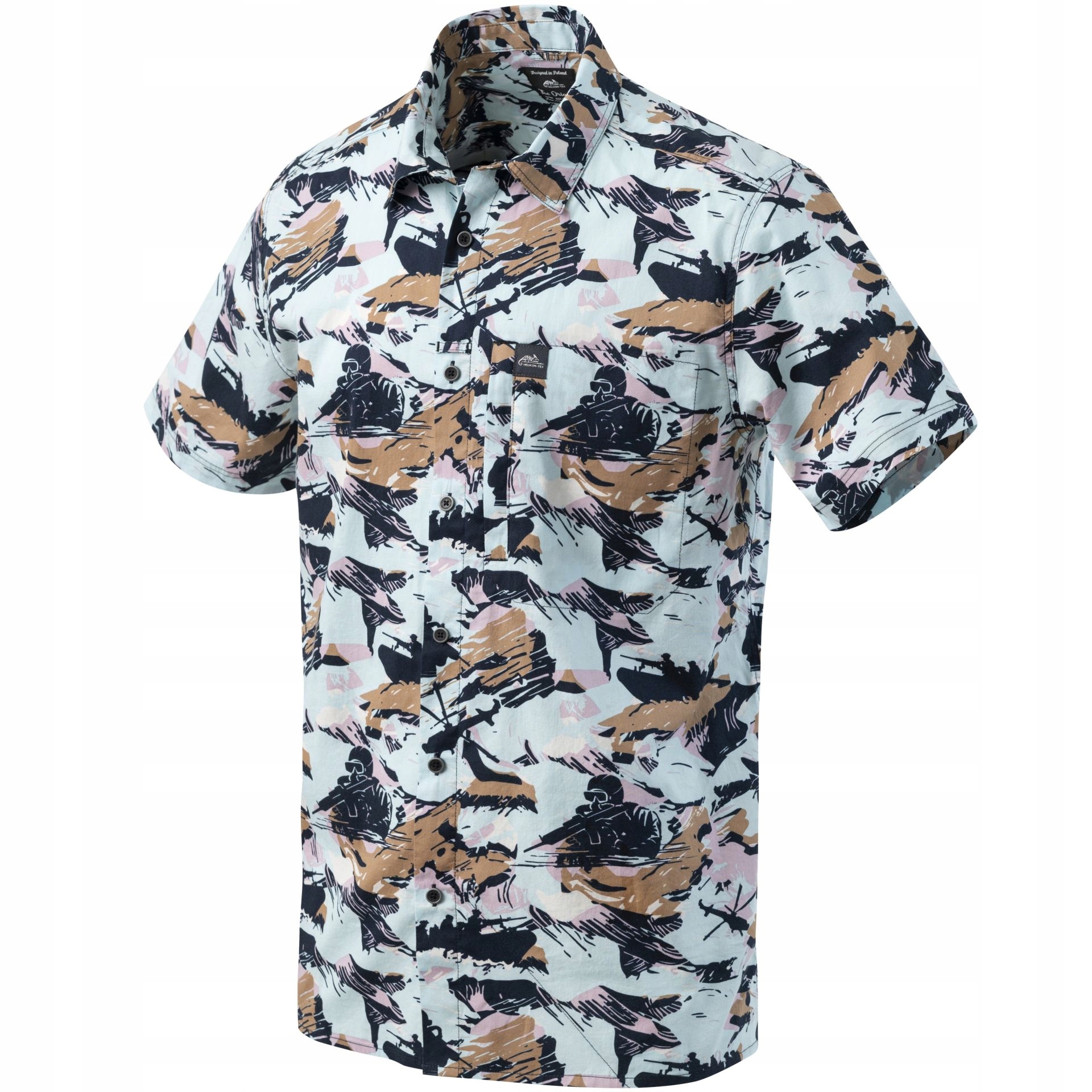 Koszula Hawajska Helikon-Tex męska bawełniana krótki rękaw Pacific 3XL