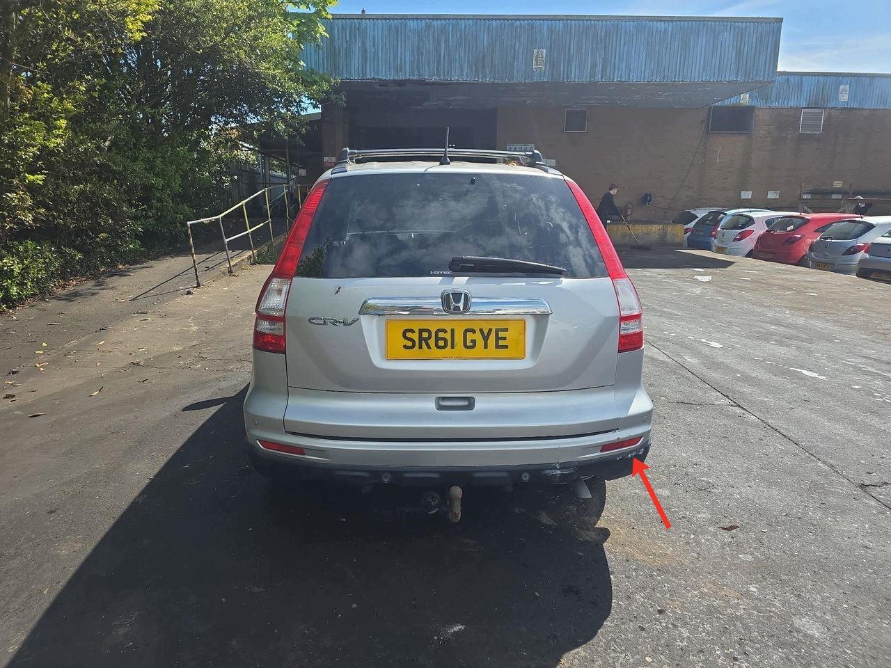 Odblask right side Honda CR-V 3 facelift RE6 2011