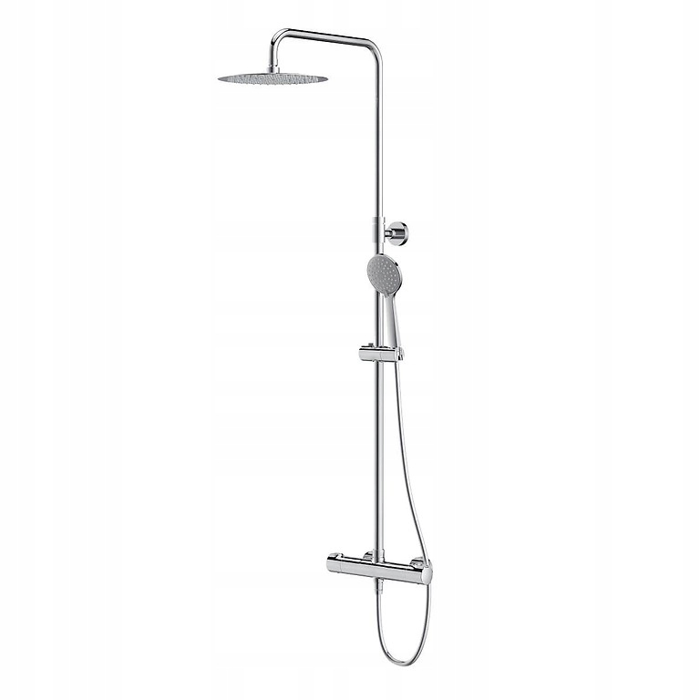 Kolumna Natryskowa Termostat Cersanit City Oval Chrom Połysk S951-340
