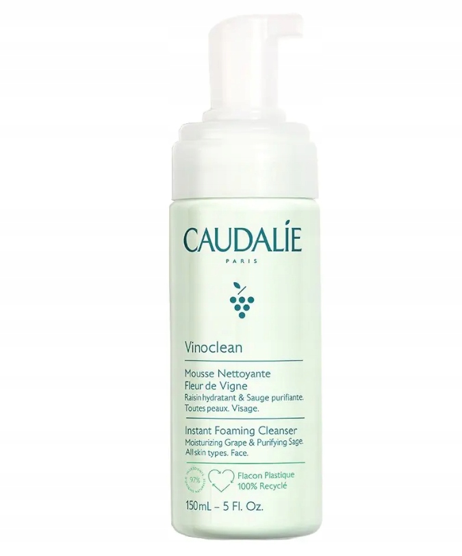 Caudalie Vinoclean Čisticí pěna na mytí obličeje