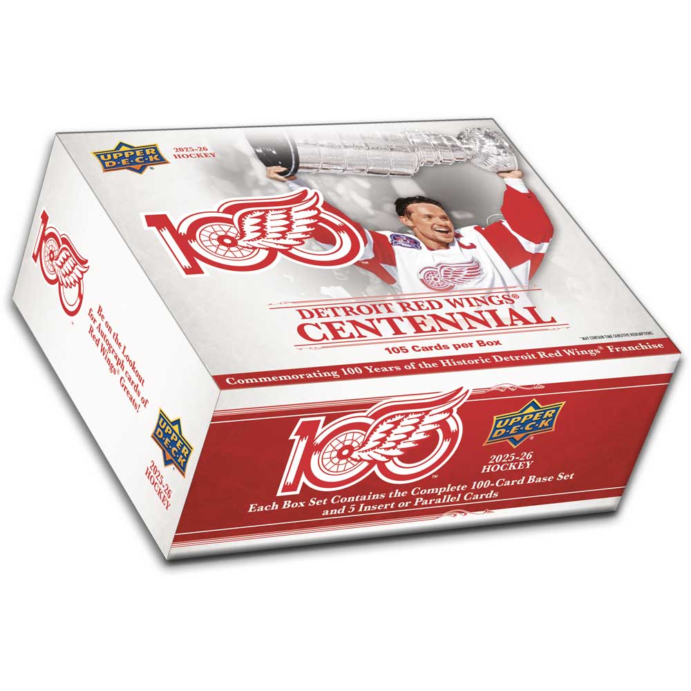 Karty Nhl Upper Deck Detroit Red Wings Centennial Box