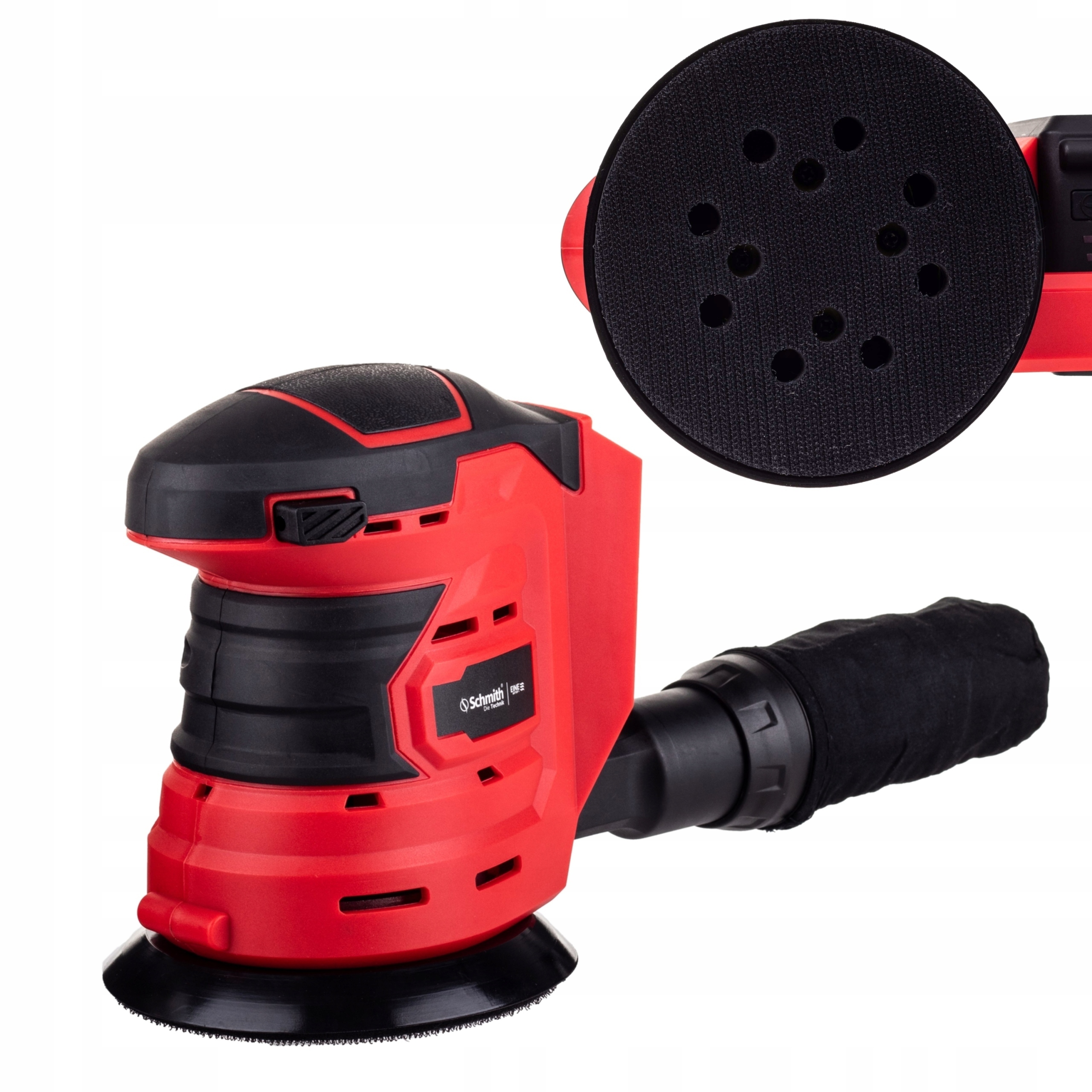 ЭКСЦЕНТРИКОВАЯ ШЛИФОВАЛЬНАЯ МАШИНА 125 ММ БЕЗЩЕТОЧНАЯ SCHMITH