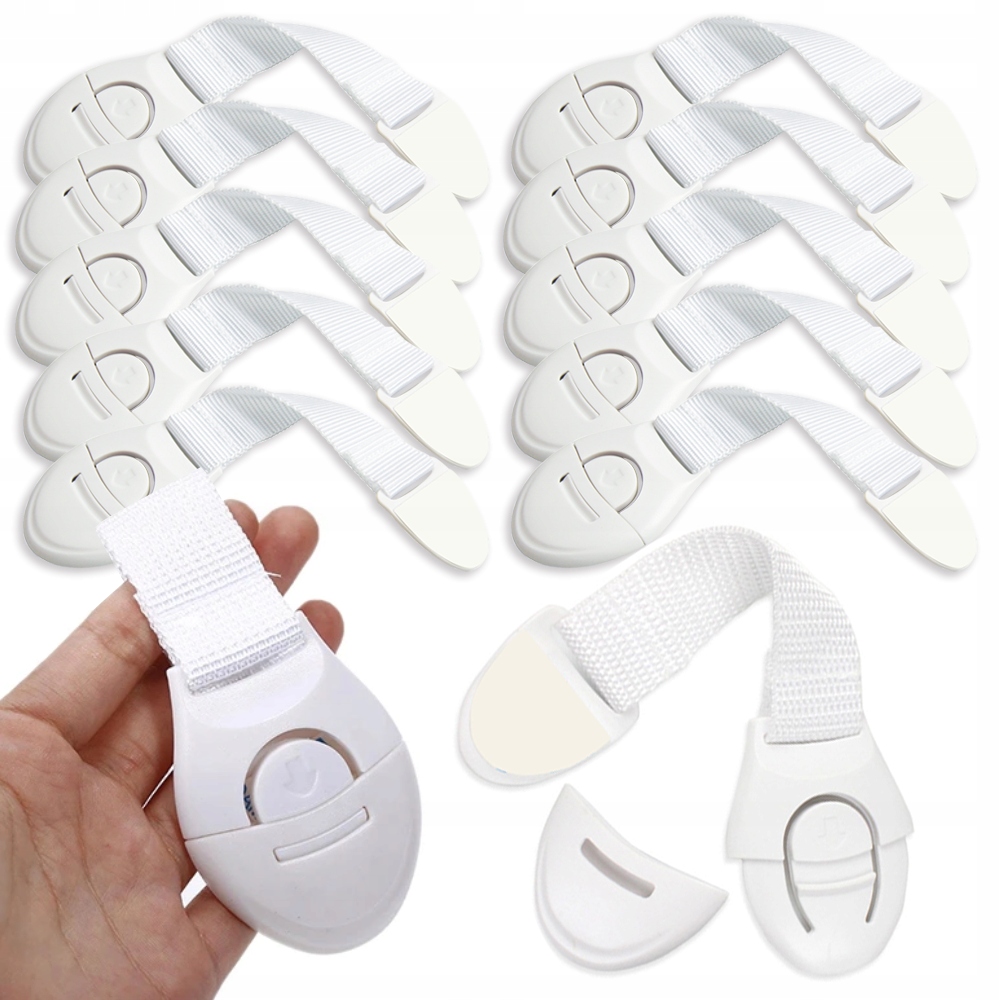 

Zabezpieczenia Szuflad Mebli Blokada Komplet 10szt