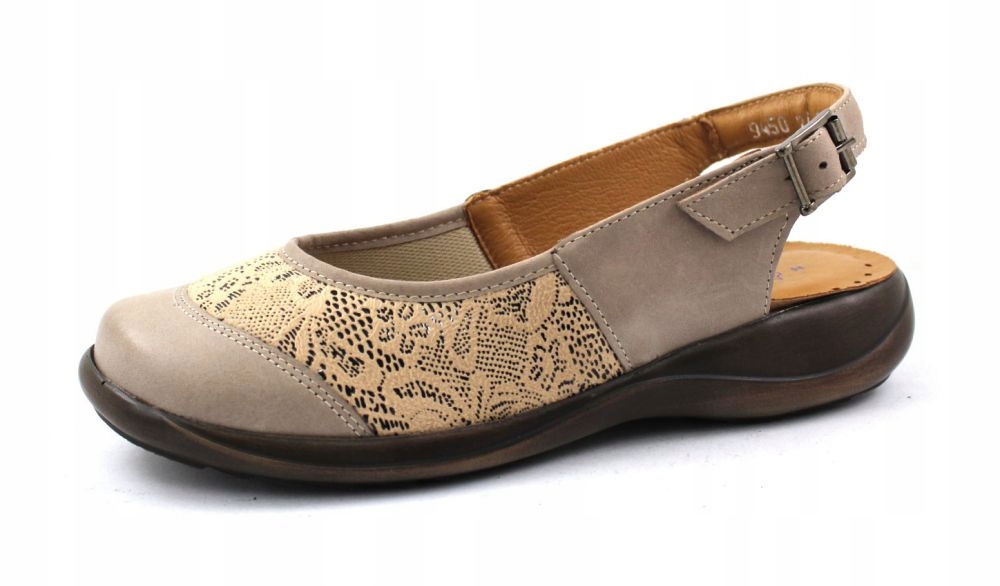 SANDAŁY KOSELA NA HALUKSY- 9450-BEŻ -R. 42 Kod producenta 9450