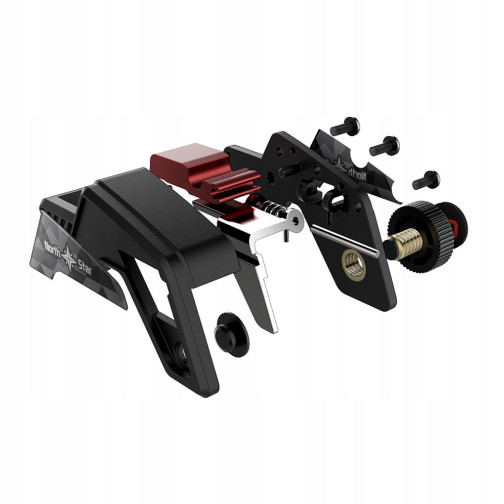 1 para Game Smooth Surface Fire Button Model DZ6208-00