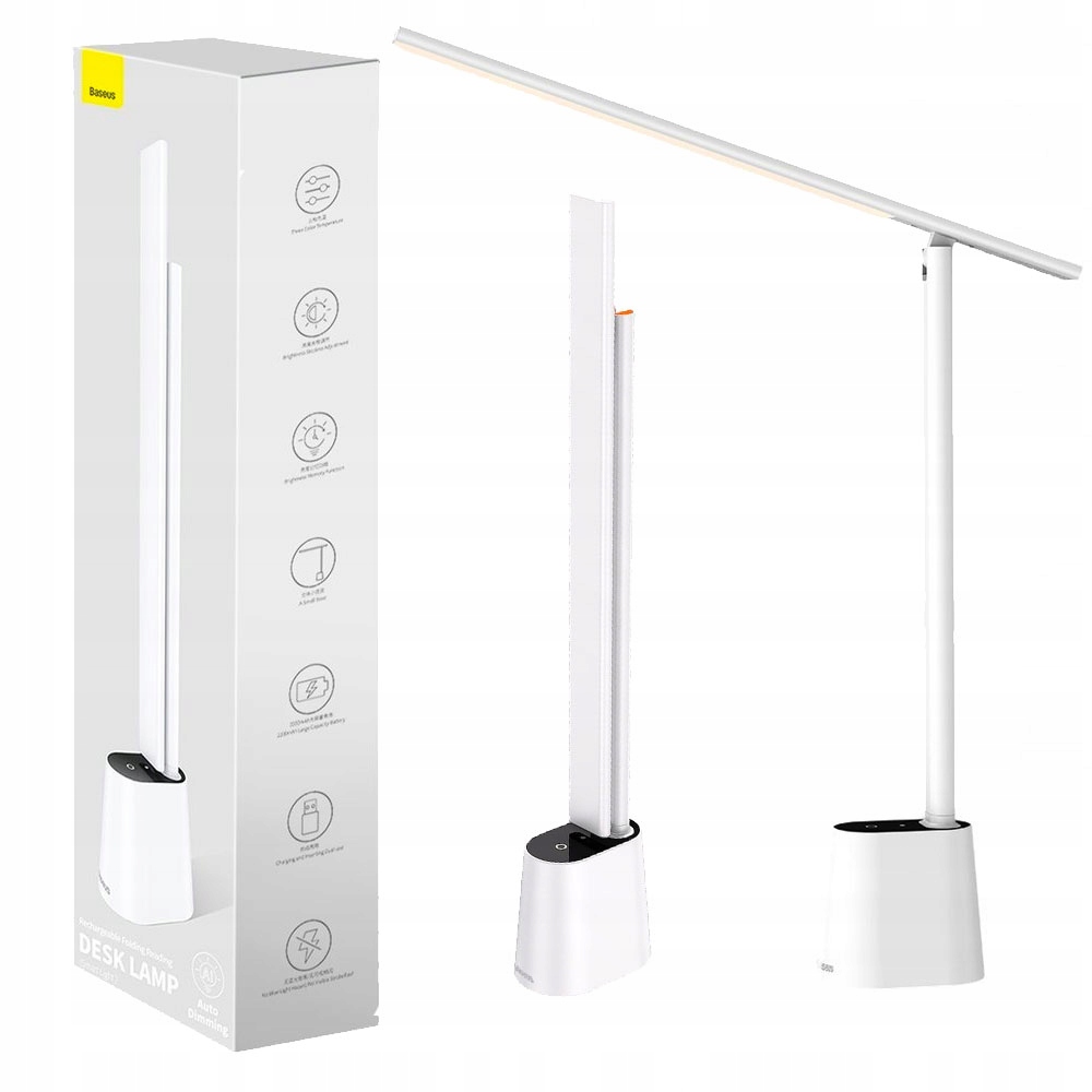 

Baseus Lampka Biurkowa Led Bezprzewodowa 2200 mAh