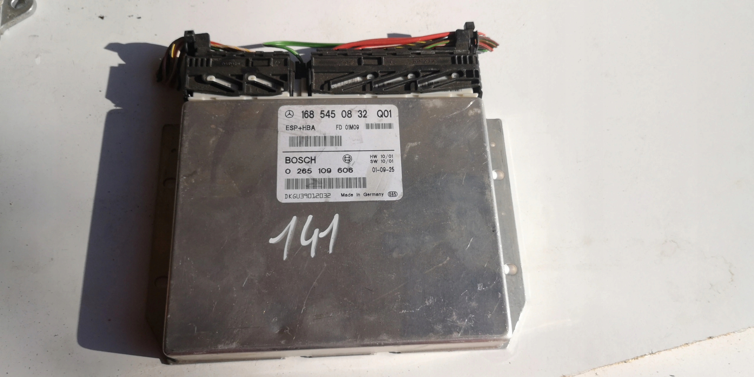 Computer ECU MERCEDES A KLASA 0265109606 Original