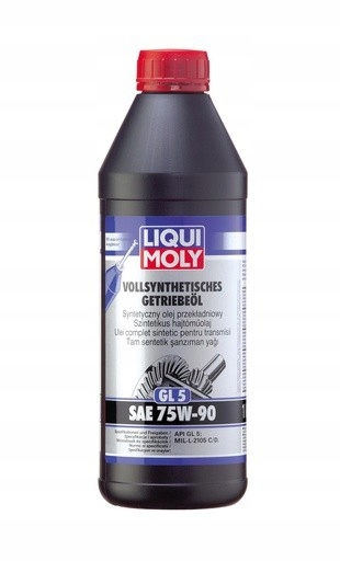 Olej przekładniowy GL5 75W-90 Liqui Moly Wysoka wydajność i ochrona