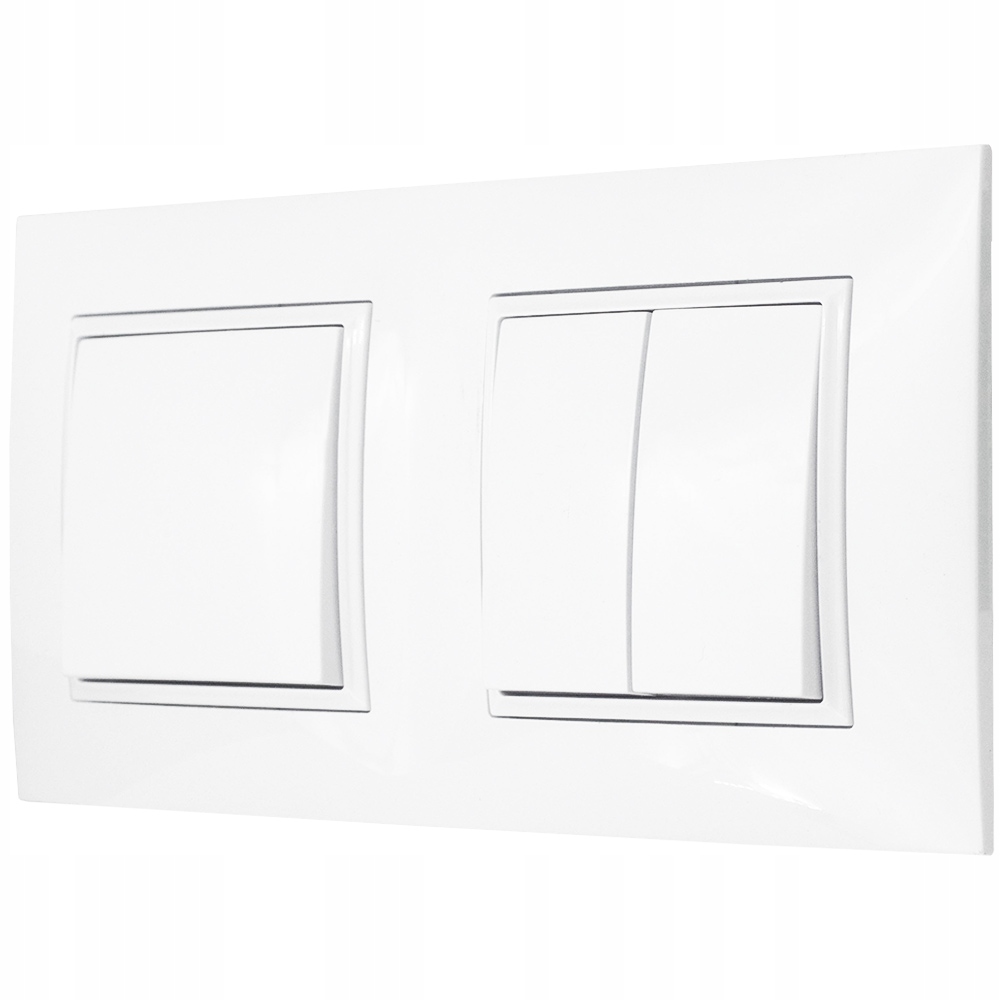 

Włącznik Światła Pojedynczy I Podwójny W Ramce