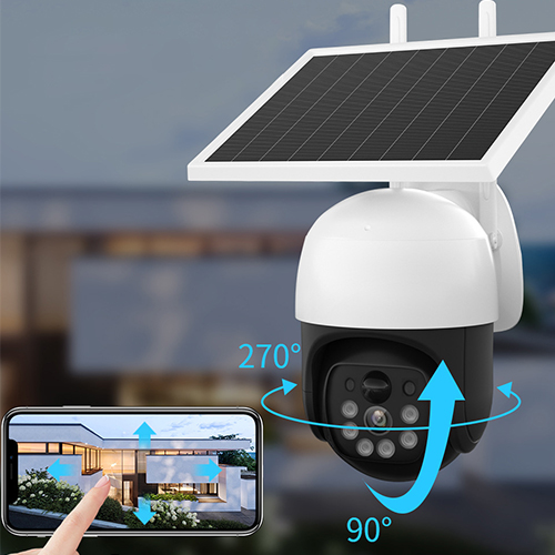 KAMERA OBROTOWA ZEWNETRZNA SOLARNA GSM 4G LTE SIM Marka bez marki