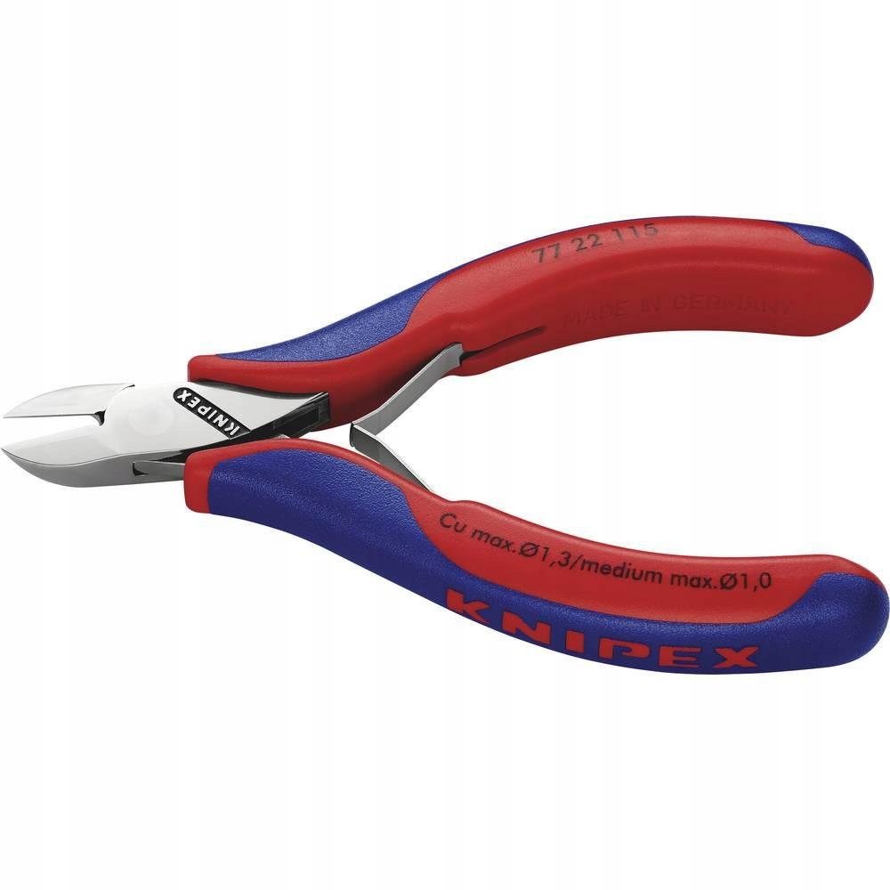 

Szczypce tnące dla elektroników, boczne Knipex